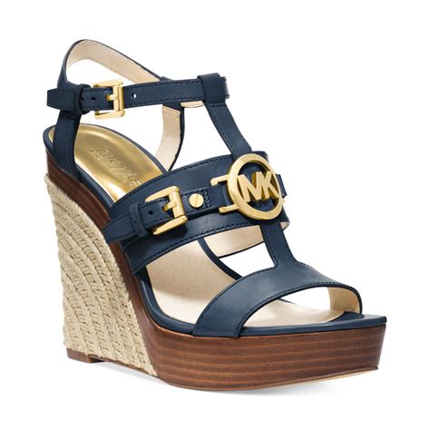 michael kors platform wedge.